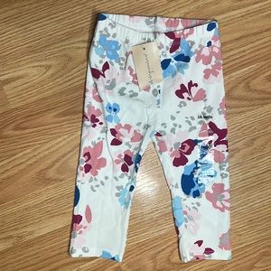 First Impressions Floral Print Leggings brand new Girls size 6-9 months
